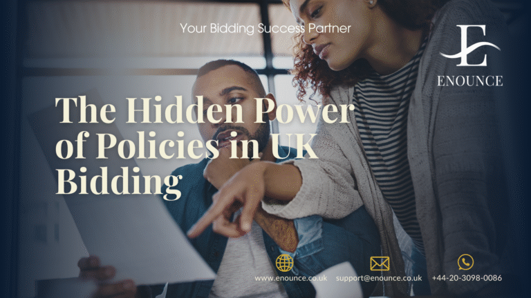 The Hidden Power of Policies in UK Bidding