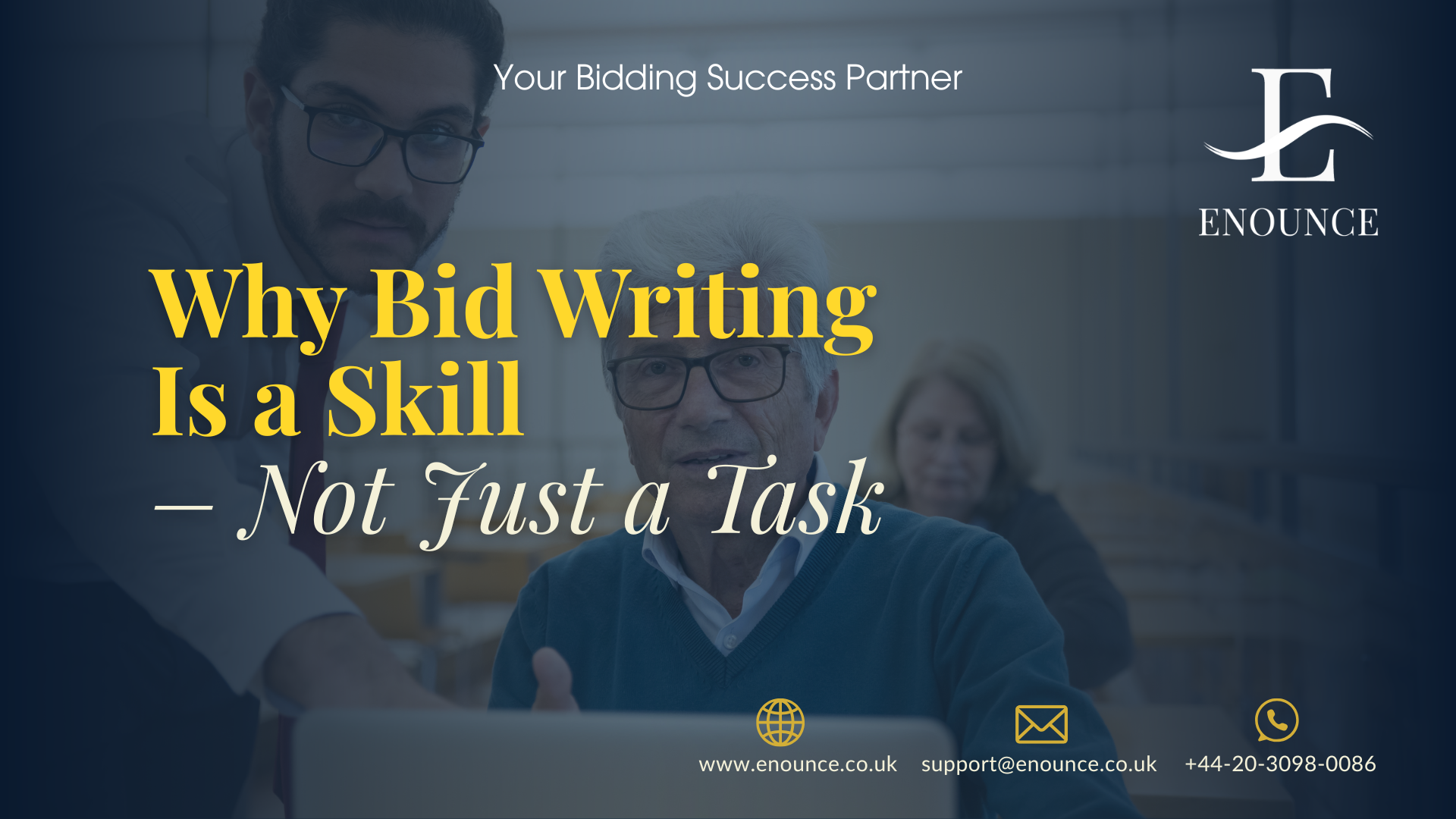 Why Bid Writing Is a Skill – Not Just a Task